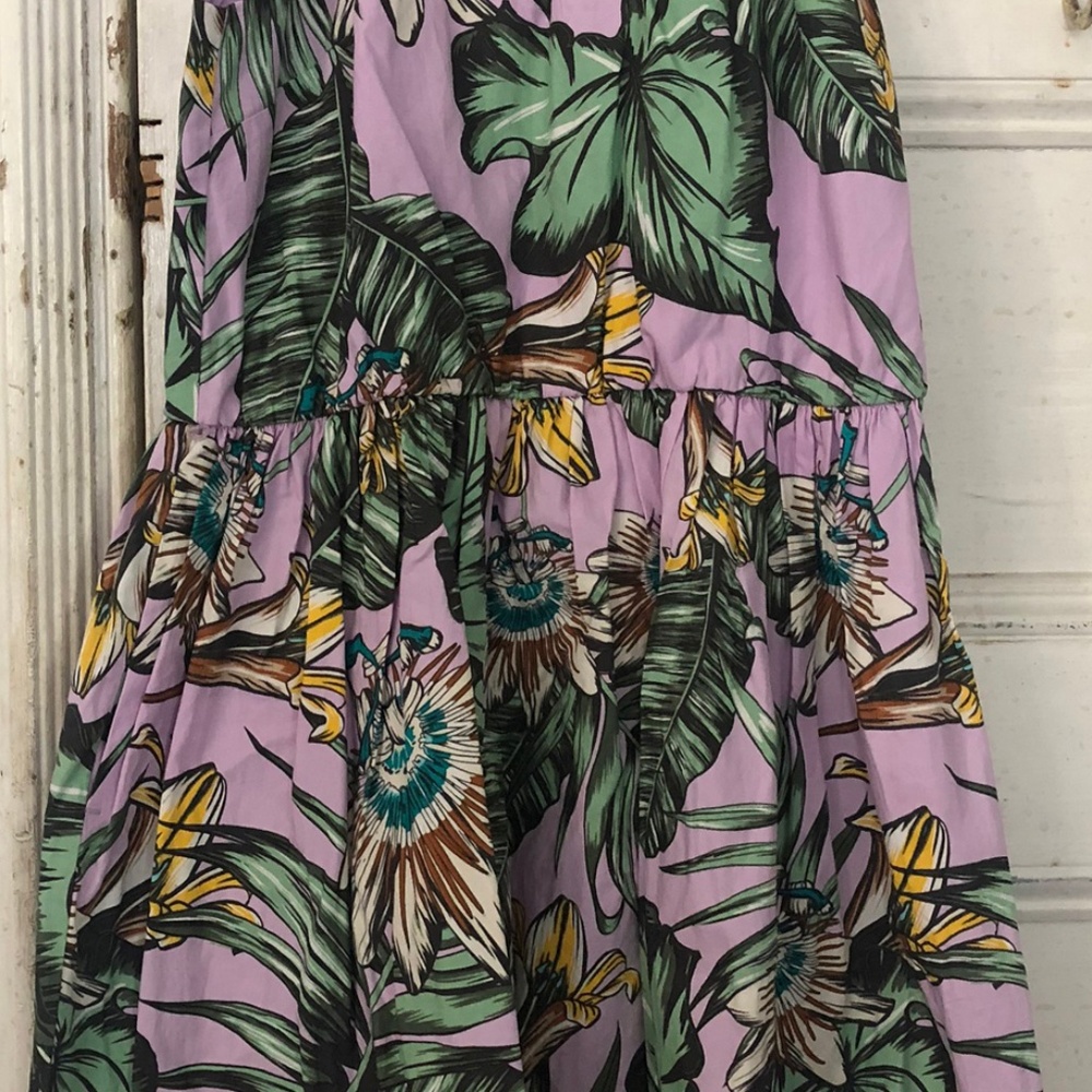 J. Crew Girls' sundress in pastel frond print